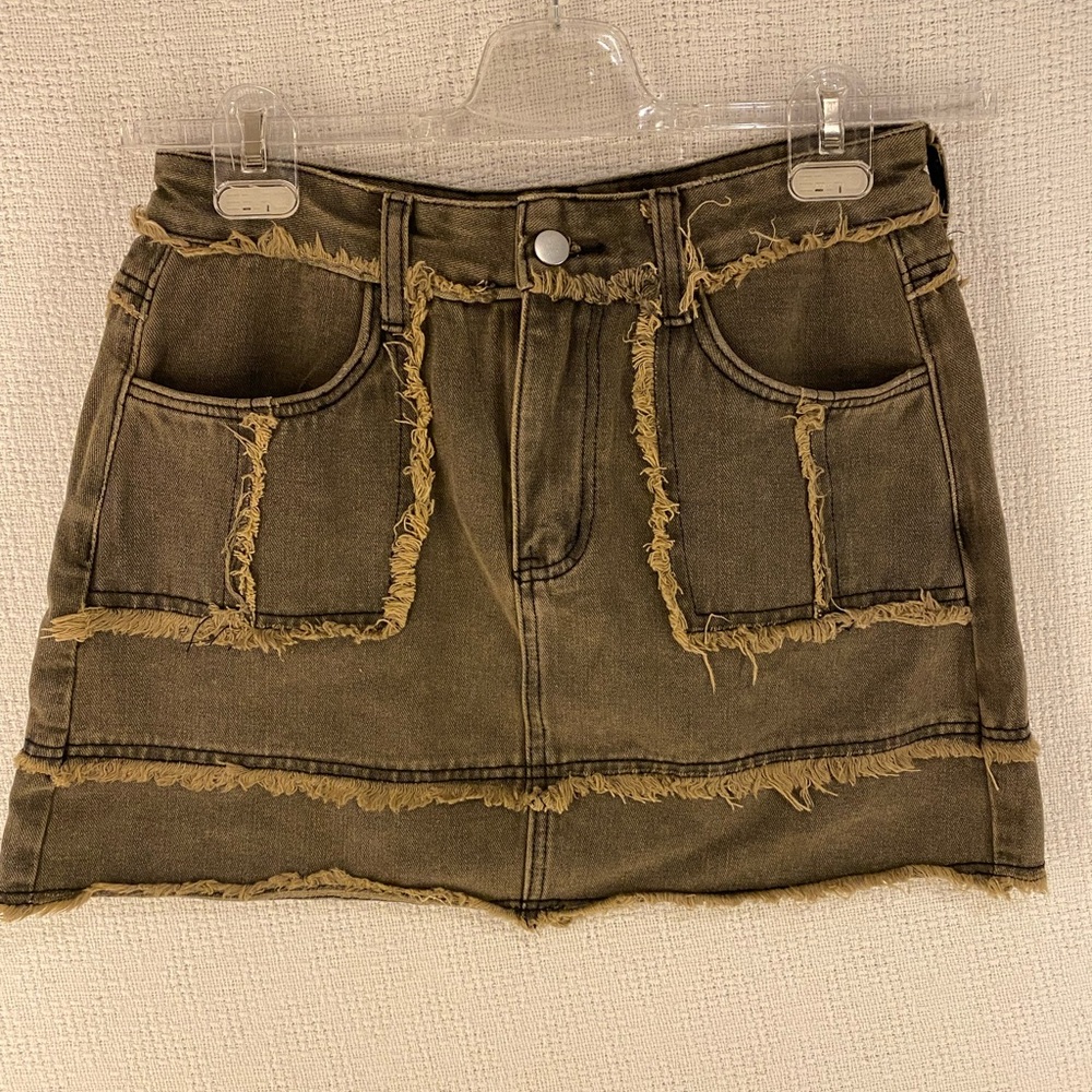 Grunge Style Skirt